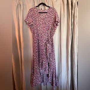Floral Pink Dress